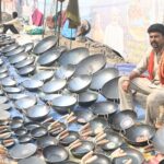 cast iron vs stainless steel vs hard anodised kadai Indian cooking